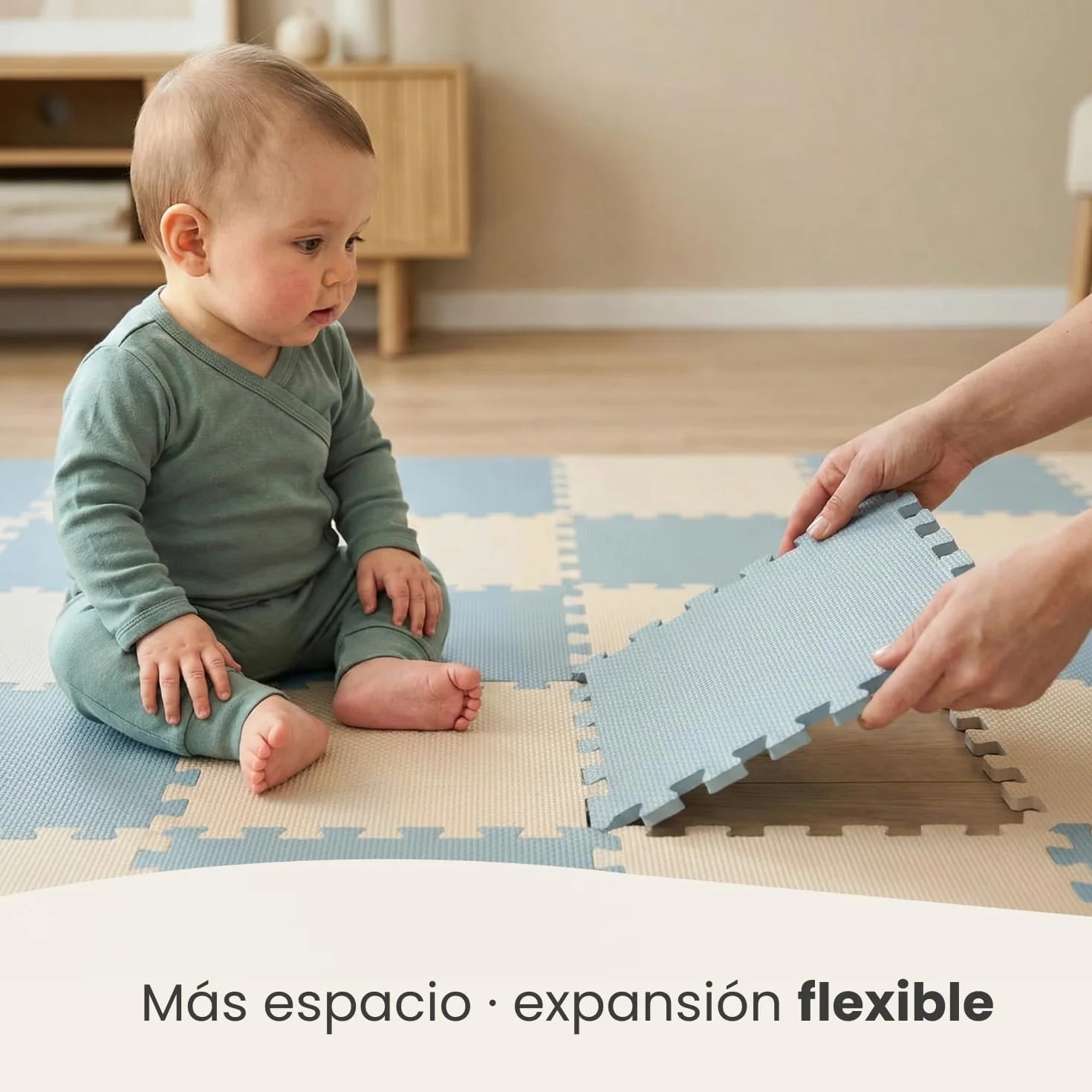 LittleTom Alfombra Puzzle para Niños 30x30 cm Espuma EVA Antideslizante Certificada TÜV