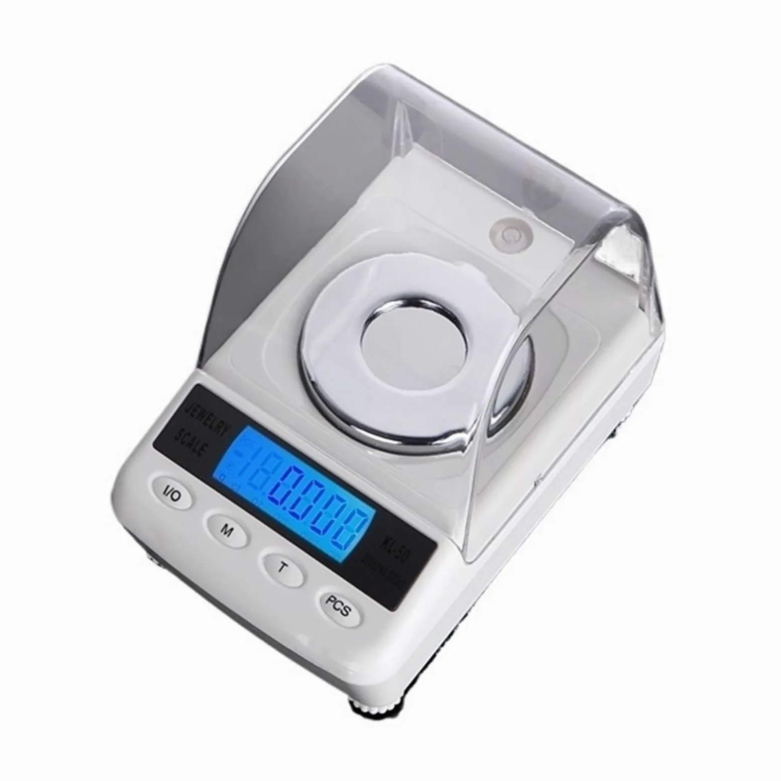 Báscula Digital For Joyería, Balanza De Precisión De Diamante For Laboratorio, Balanza Electrónica Medicinal Pesaje De PrecisióN(50g 0.001g)