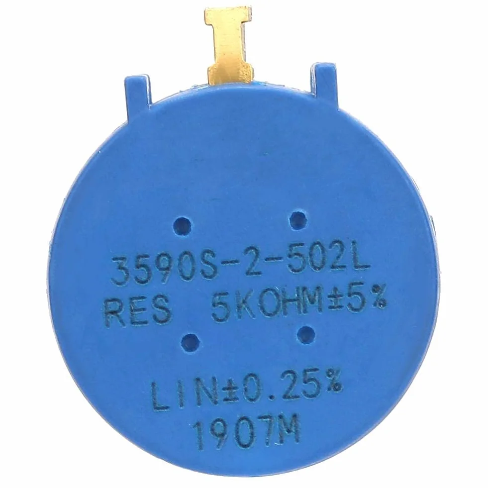 Potenciómetro multivuelta 5K Ohm 3590S-2-502L Ajustable Precisión