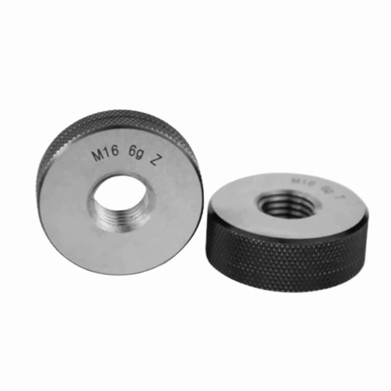 1 Juego de calibre de anillo de rosca y calibre de enchufe M1x0.25 6H 6G herramienta de medición de rosca de precisión(M24x3)