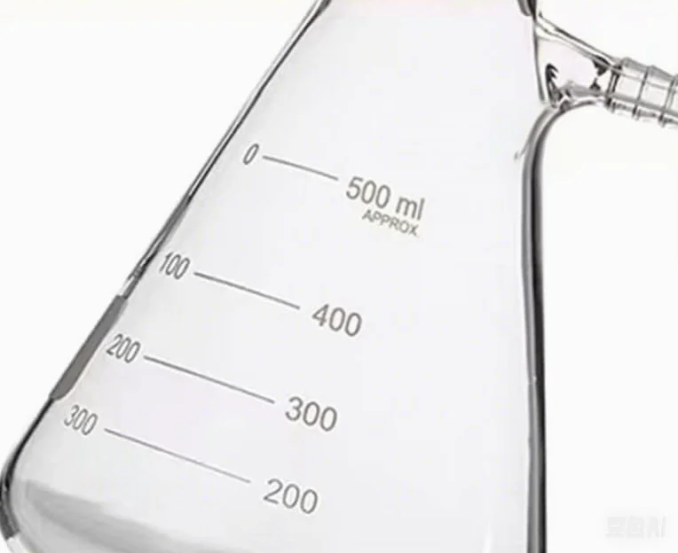 Frasco de vidrio for laboratorio, 1 frasco succión filtración boca molienda al vacío 25 ml a 2000(2000ml caliber24)