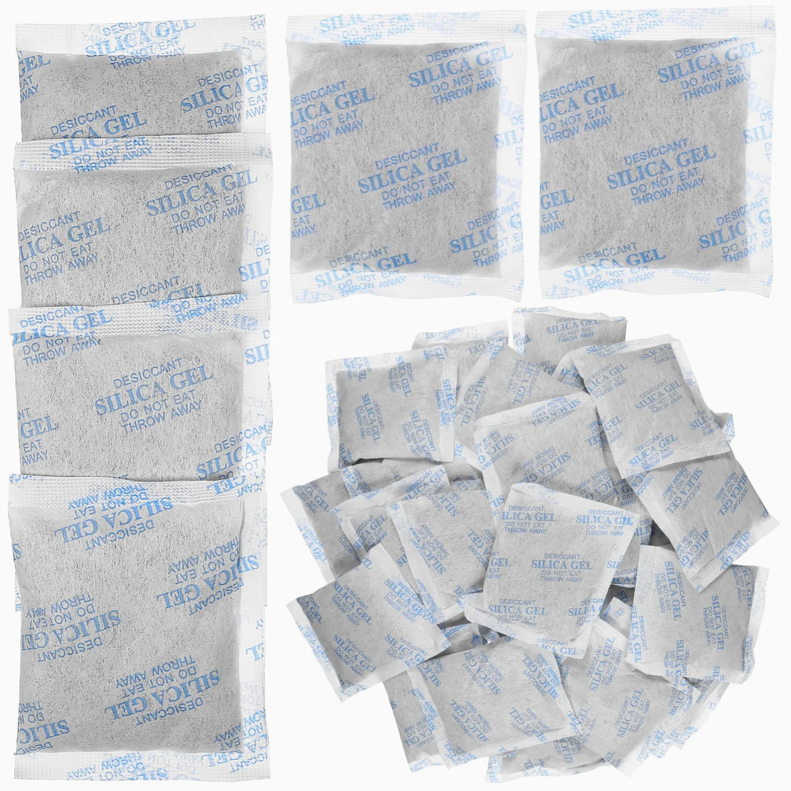 Alipis 30 Paquetes de Gel de Sílice Desecante para Almacenamiento de Alimentos y Ropa, 50 G por Paquete
