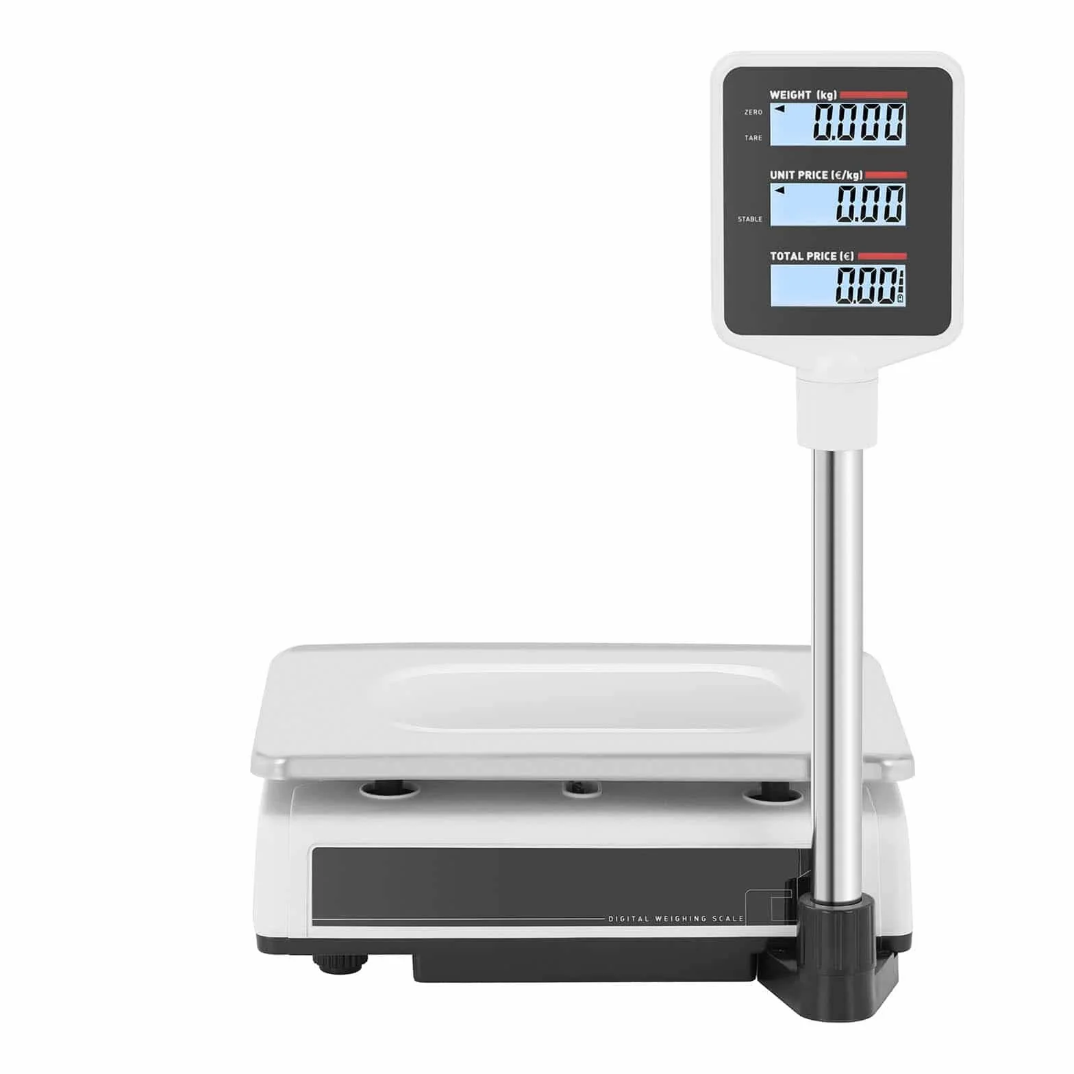 Steinberg Systems Balanza De Control Báscula Para Almacén SBS-PW-152C (Rango de pesaje hasta 15 kg, Precisión de lectura 2 g, Pantalla LCD elevada)