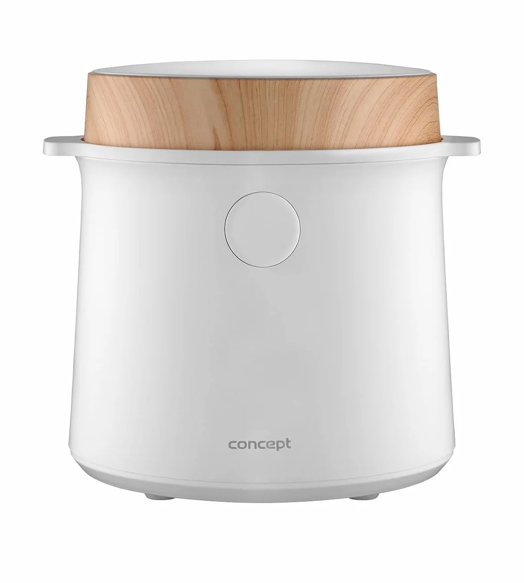 Concept RE3030 - Olla arrocera digital (1,5 L), color blanco