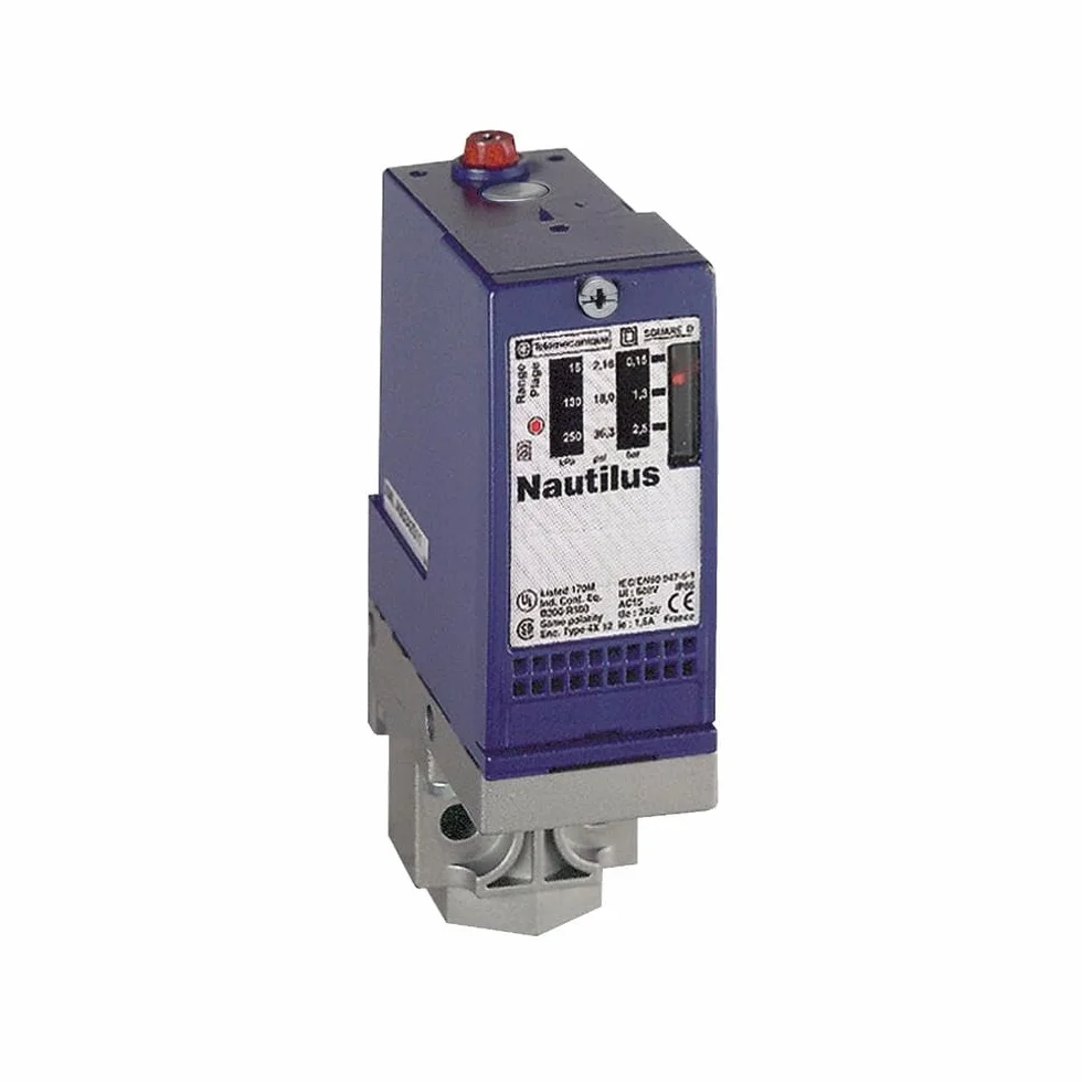 Schneider Electric XMLA300D2S11 Sensor de Presión XMLA 300 bar, Fijo, Límite 1 Escala, 1 C/O