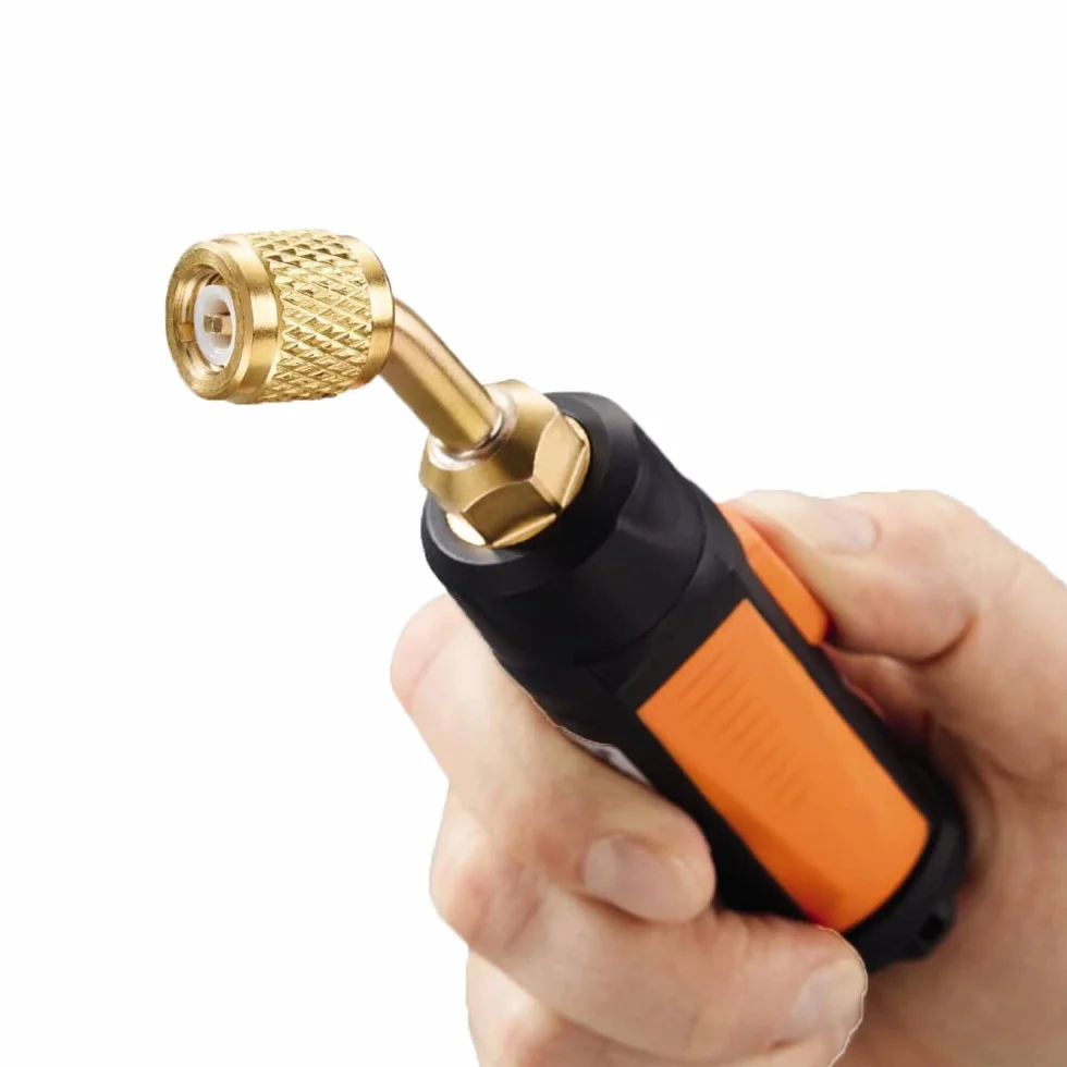 Manómetro de alta presión (rango: -14.5038 lbs a 870.226 lbs) para calderas, reactores, automóviles, HVAC, Furness, fábricas, plantas junto con certificado de calibración de fábrica Modelo: Testo 549i