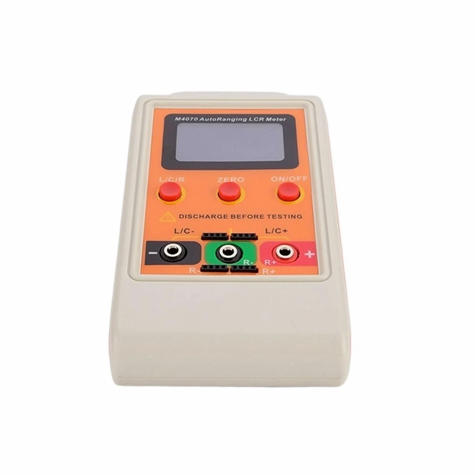 Medidor de Puente LCR de Rango automático, medidor de inductancia de capacitancia Digital Recargable LCD, Rango 100h 100MF 20MR