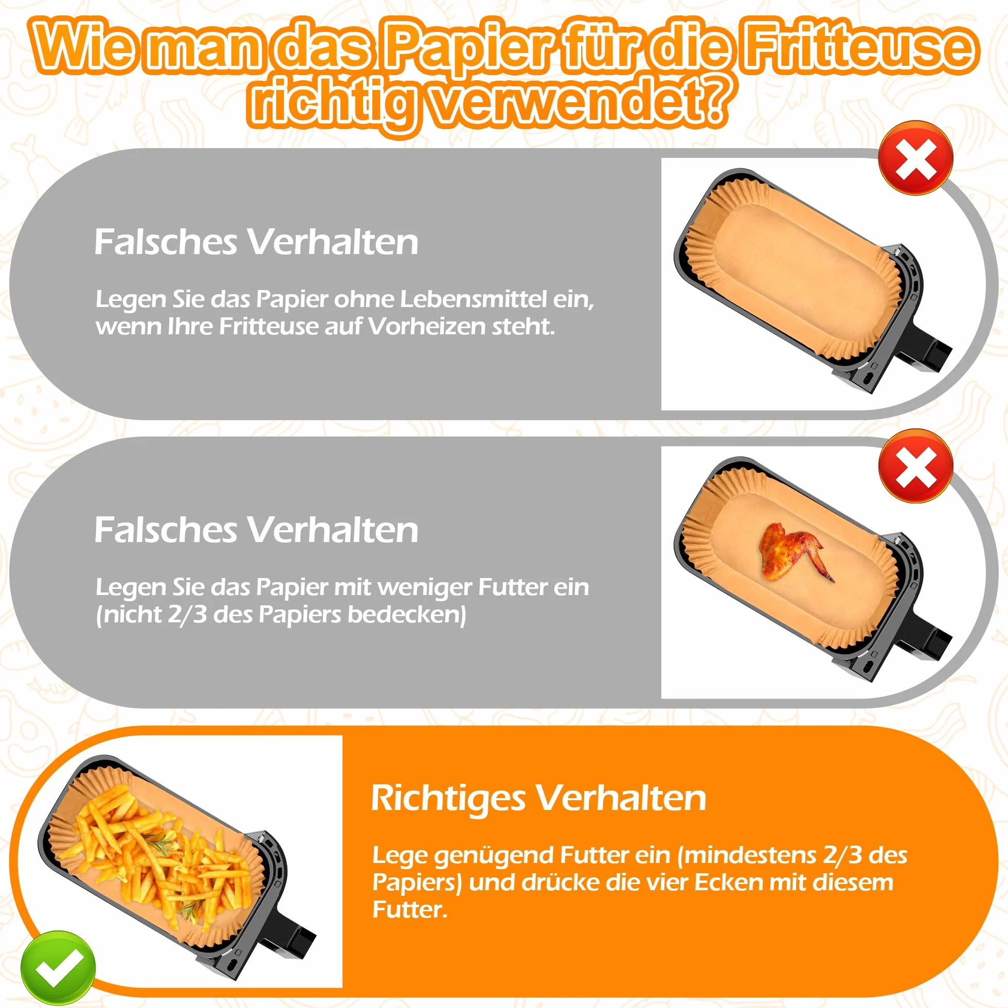 220 unidades de papel de horno Airfryer para Philips Dual Basket Airfryer serie 3000 6L/3L, serie 5000 6L/3L, accesorios para freidora de aire caliente Philips NA350/00 NA550/00, accesorios Air