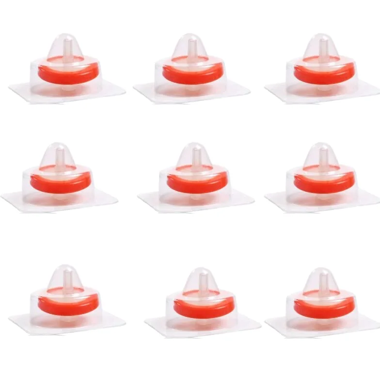 PTFE esteriliza el Filtro de jeringa 33mm 0.22um 0.45um Filtro de Aguja del Sistema de Agua hidrofílico/hidrofóbico 50pcs/Boxes (Size : Hydrophobic0.22)