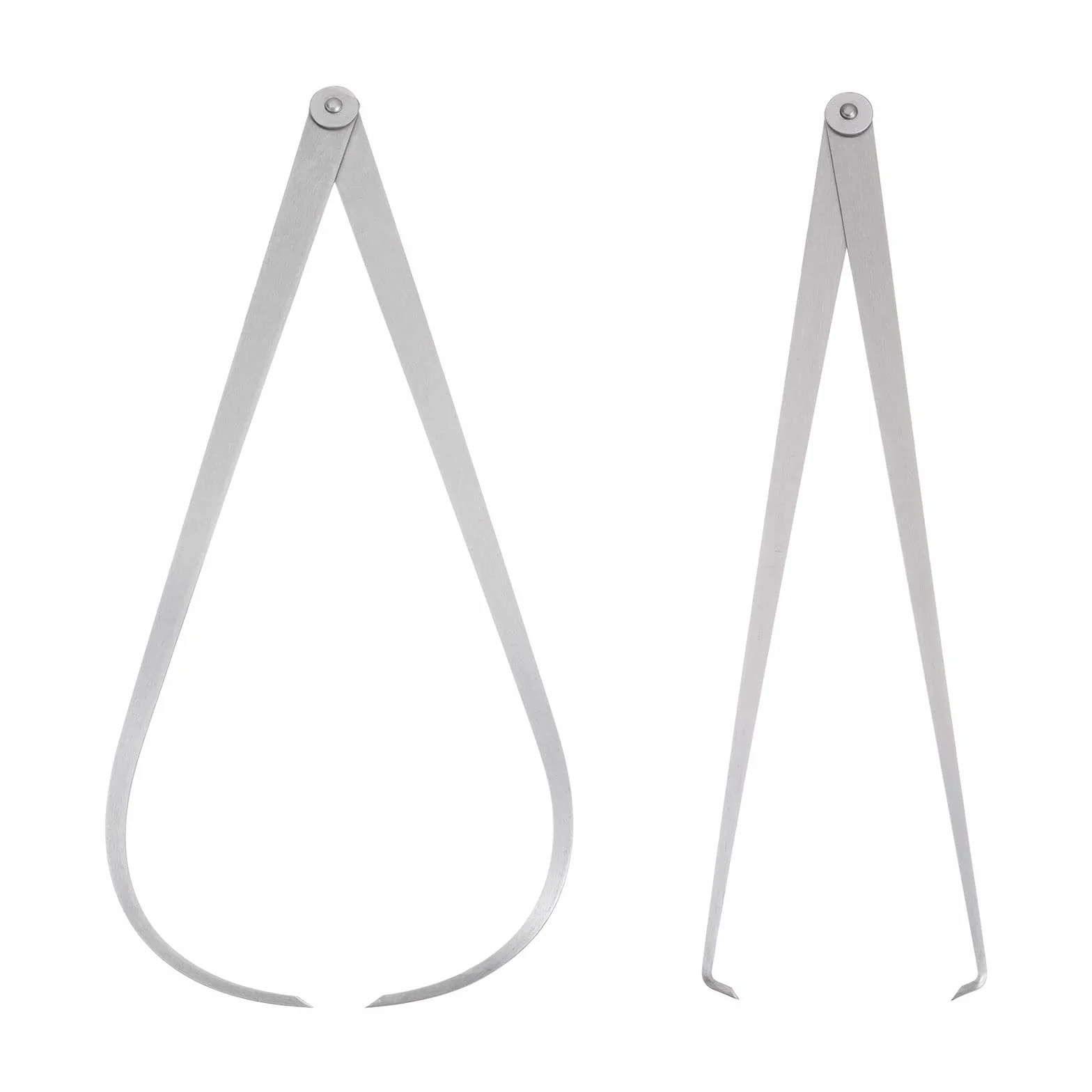 QUARKZMAN Calibrador Fijo Interno/Externo 400mm 16 Pulgadas Acero Herramienta Medición