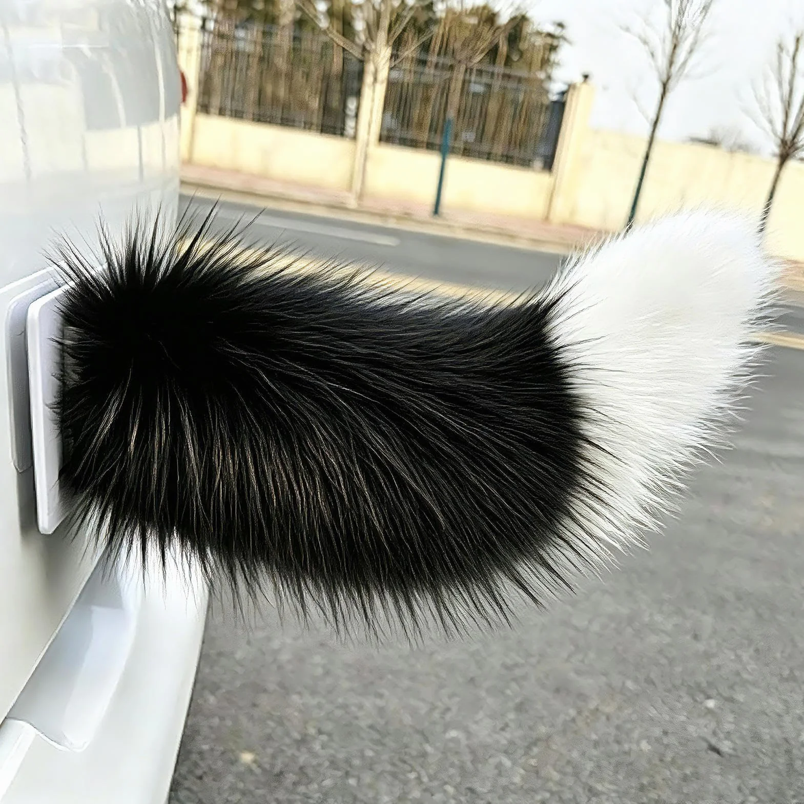 Mando a distancia de cola móvil estilo mascota para exterior vehículo SUV camión ABS motorizado