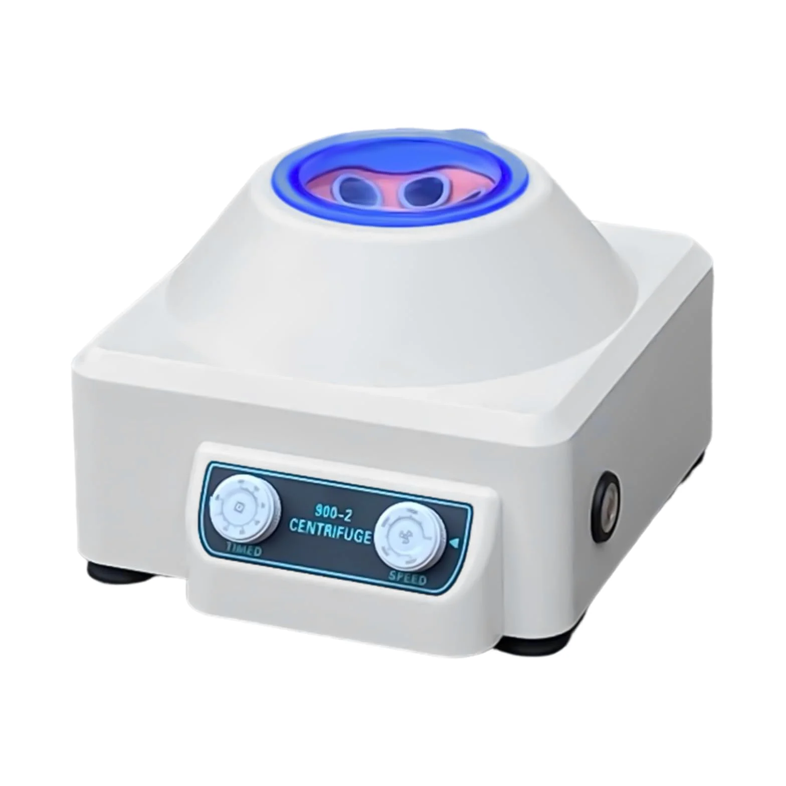 Máquina centrífuga para la escuela de laboratorio y la investigación de plasma, Centrífuga eléctrica de mesa con control de tiempo y velocidad ajustable