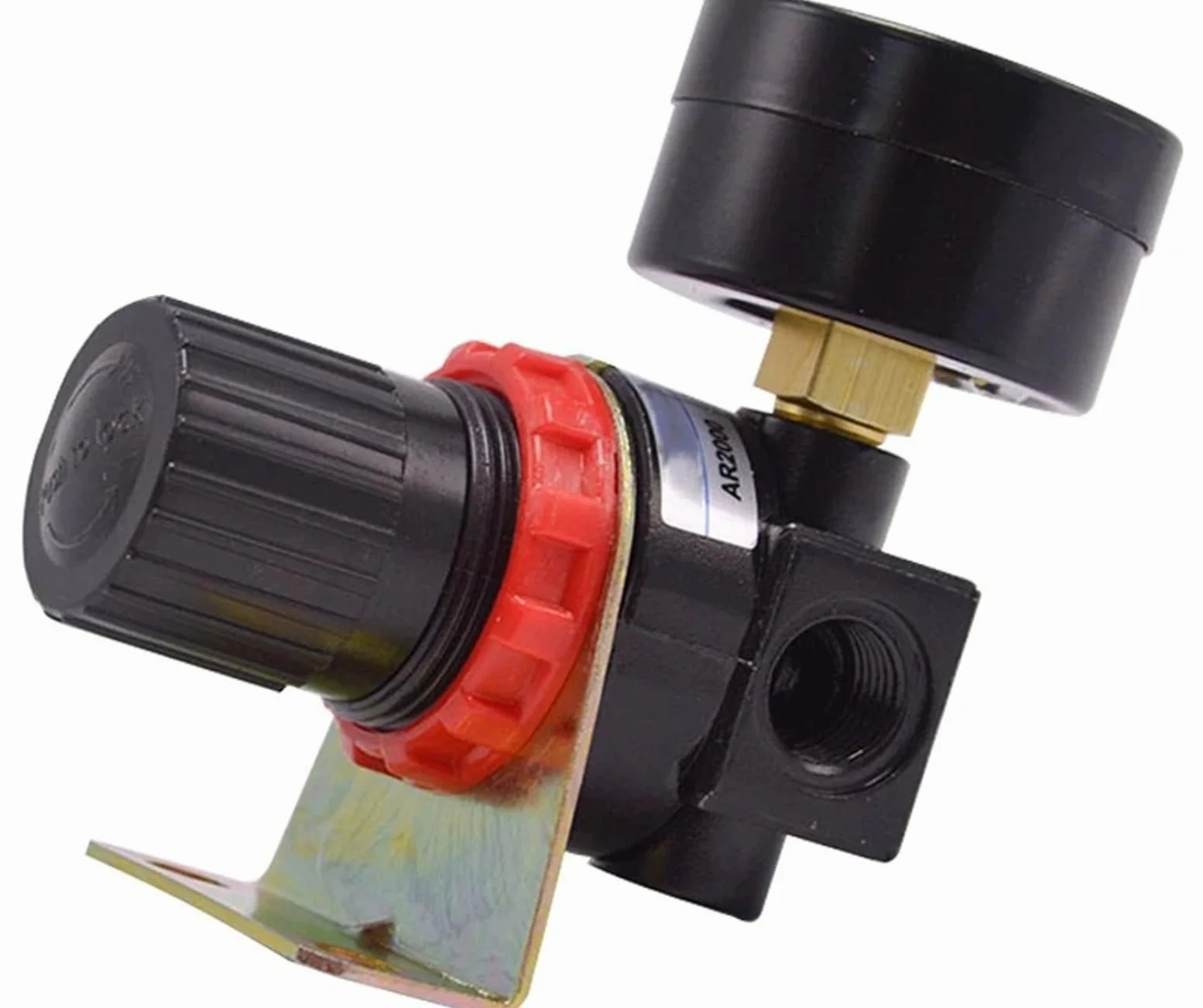 Válvula de unidades de tratamiento regulador de compresor de Control AR20001/4'' con ajuste de calibre 4MM-16MM