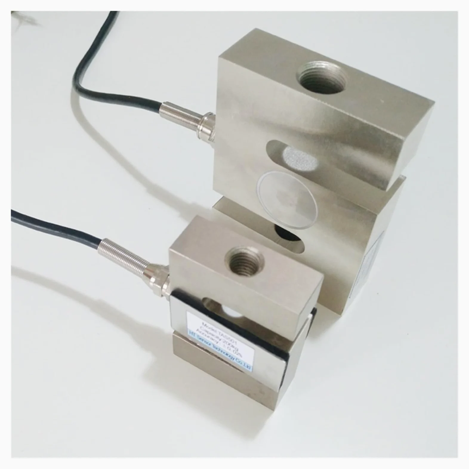 Sensor de Peso, Sensor De Peso Célula Carga Tensión Y Compresión Tipo S, 2000kg, 3000kg, 5000kg, 2 Toneladas, 3, 5, TAS501 | 2000kg