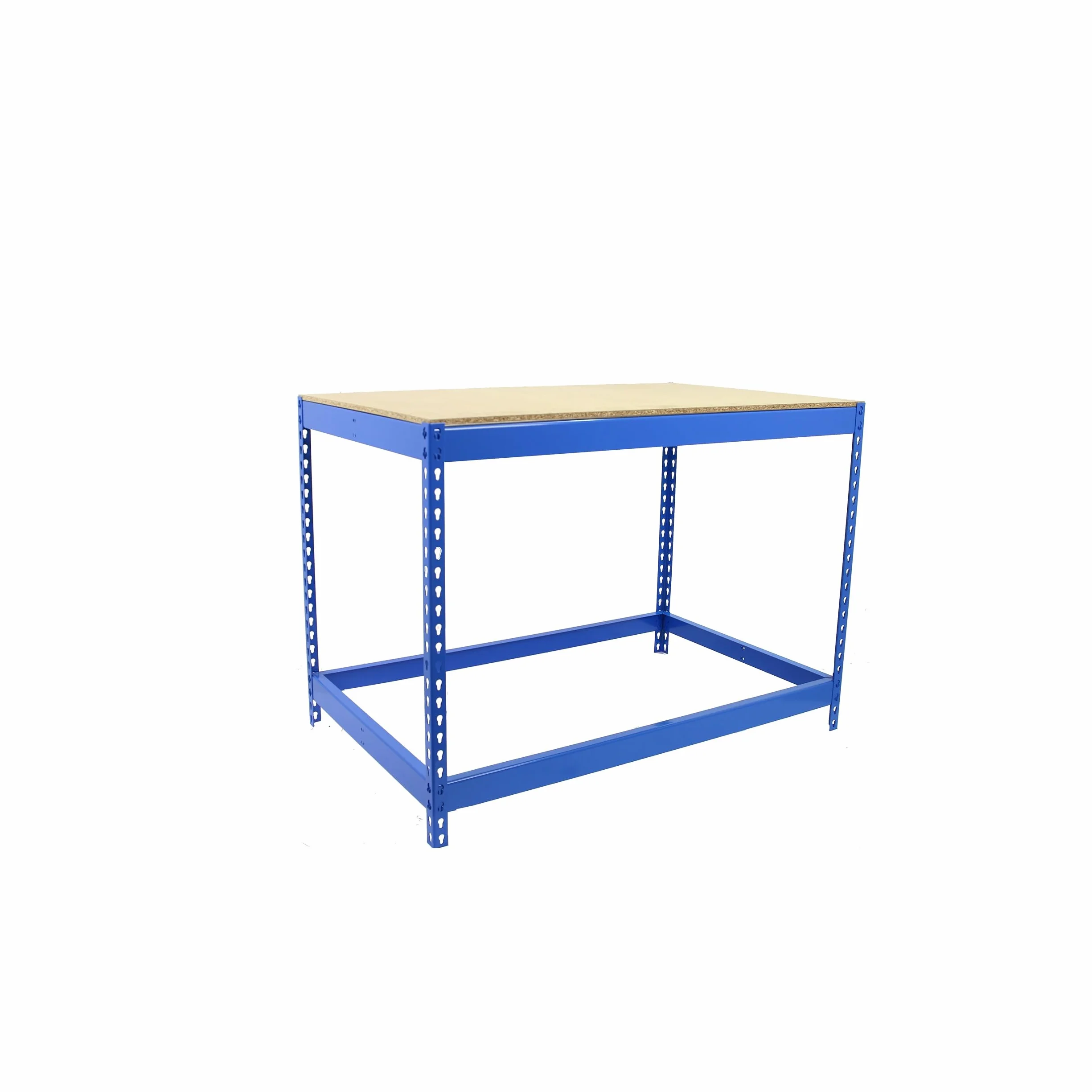 Simon Rack Banco de Trabajo Taller 400 kg 900x1200x900 mm Azul Madera BT-Basic