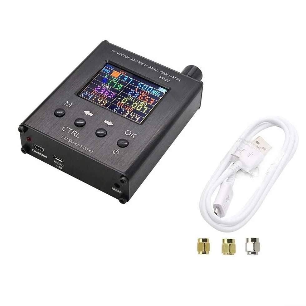 PS100 N1201SA UV RF Vector Impedancia Antena Analizador Tester Mediciones eficientes, Rendimiento duradero