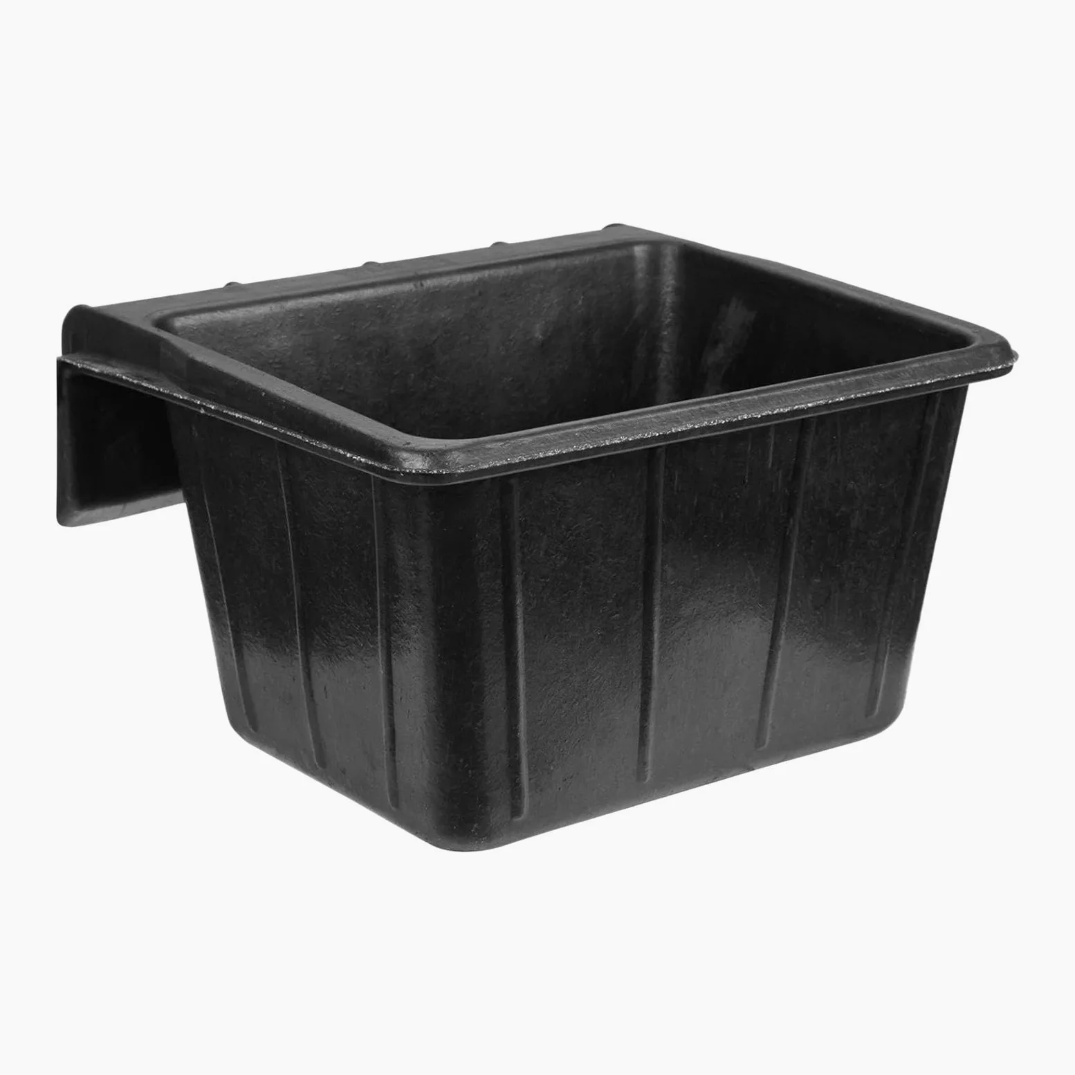 Comedero de Goma para Caballos, Cerca, Cubo de Alimentación para Establos, Ganado Y Ciervos
