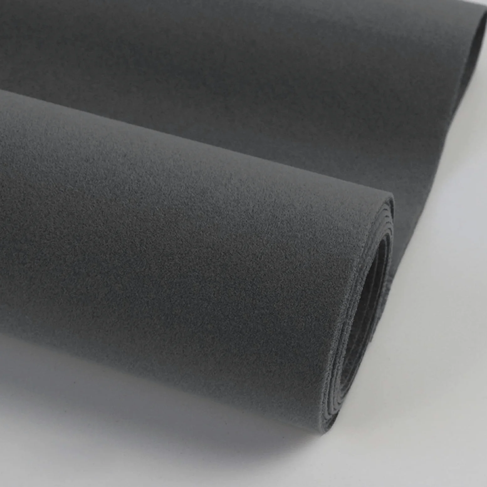 Autoadhesivo muebles pegatina forro, Papel adhesivo de tela fieltro autoadhesivo 150 cm ancho for cajones, aparadores y expositores joyas(Aqua Grey,1.5 * 5m)
