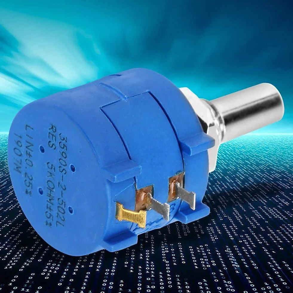 Potenciómetro multivuelta 5K Ohm 3590S-2-502L Ajustable Precisión