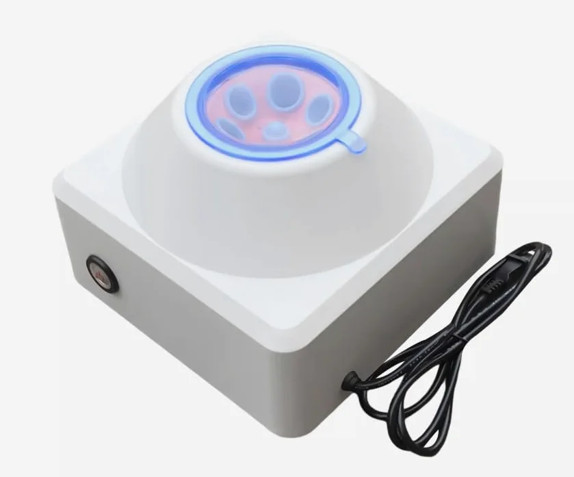 Centrifugadora eléctrica de escritorio digital Centrífuga de mesa con tiempo y velocidad ajustable para hospitales laboratorios bioquímicos 23 x 25,8 x 17 cm