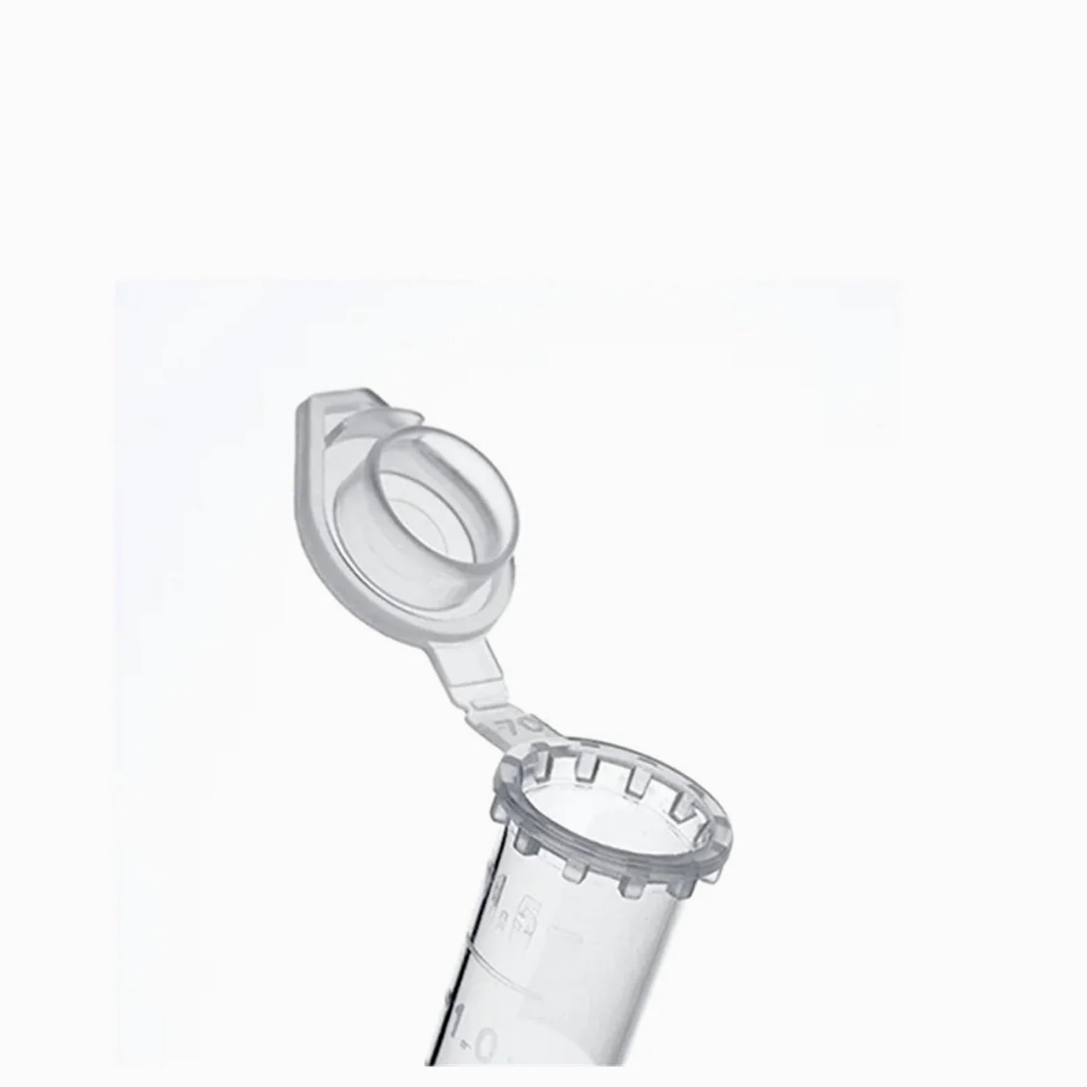 MENGKE 500PCS Pcr Micro Centrifuge Tube 0.2ml 0.5ml 1.5ml 2ml Snap Cap Plastic Test Tube Laboratory Centrifuge Tubes With Scale(0.5ml transparent)