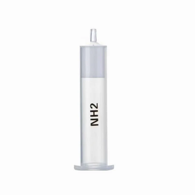 Cartucho NH2 SPE Extracción en fase sólida Columna SPE de aminopropilo Columna de cromatografía de relleno HPLC(250mgx6mlx30pieces)
