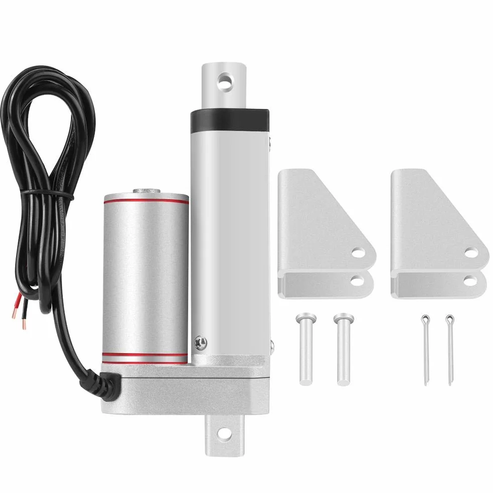 Actuador lineal 220V 50mm carrera 750N motor eléctrico CC resistente al agua alta carga