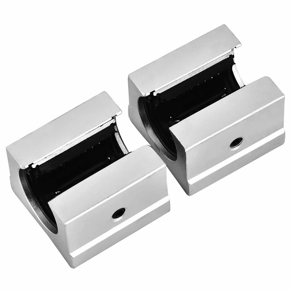 Dioche SBR16UU 16mm Bloque Deslizamiento Lineal Aluminio CNC