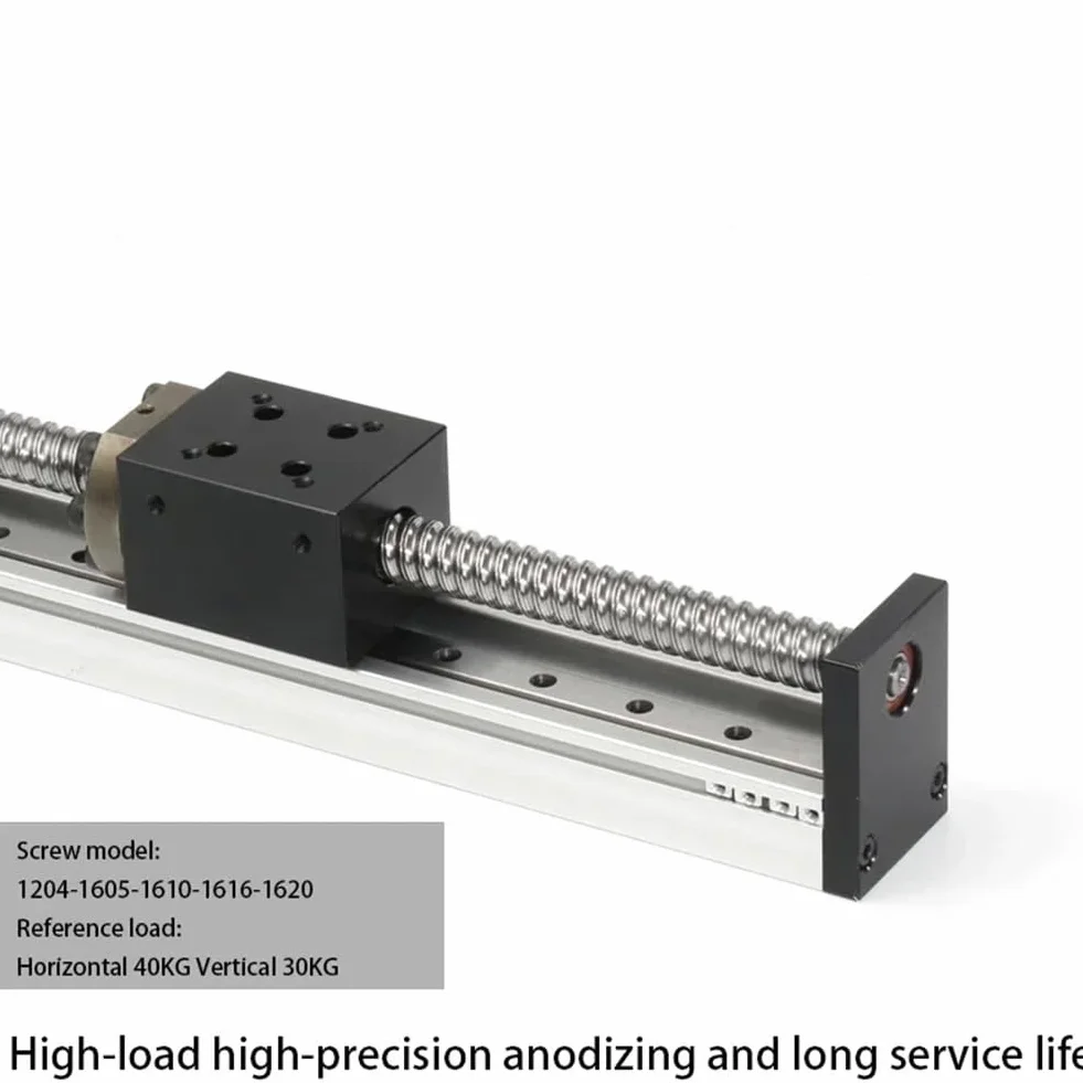 Módulo de eje guía lineal CNC SFU 1605 FLS precisión carrera 1000 mm movimiento riel