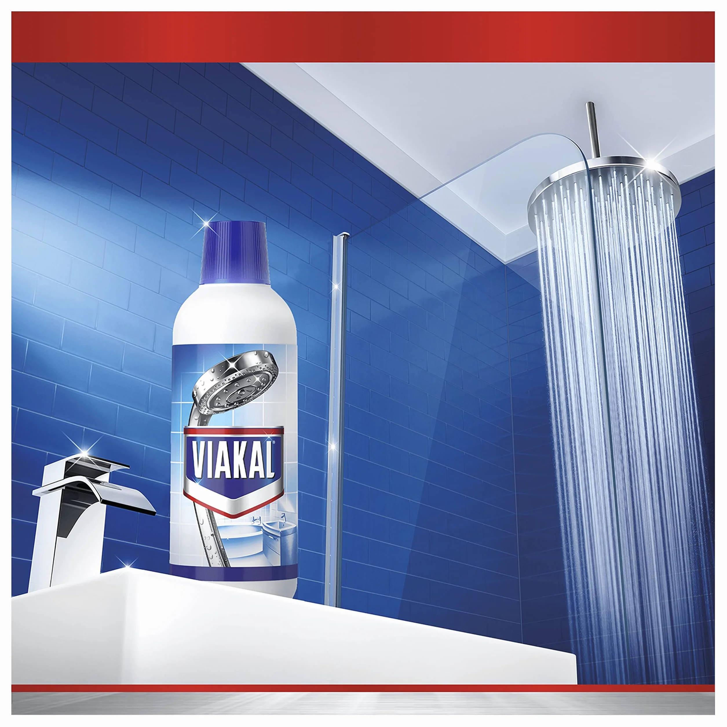 VIAKAL Clásico Líquido para Incrustaciones de Cal, 500ml, Tecnología Antigoteo