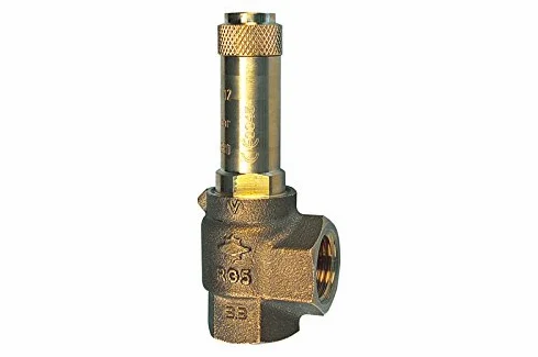 RIEGLER 105467-222.04-1,7 - Válvula de seguridad esquinera, vapor de sattdampf, G 3/4, presión de respuesta 1,7 bar, 1 unidad