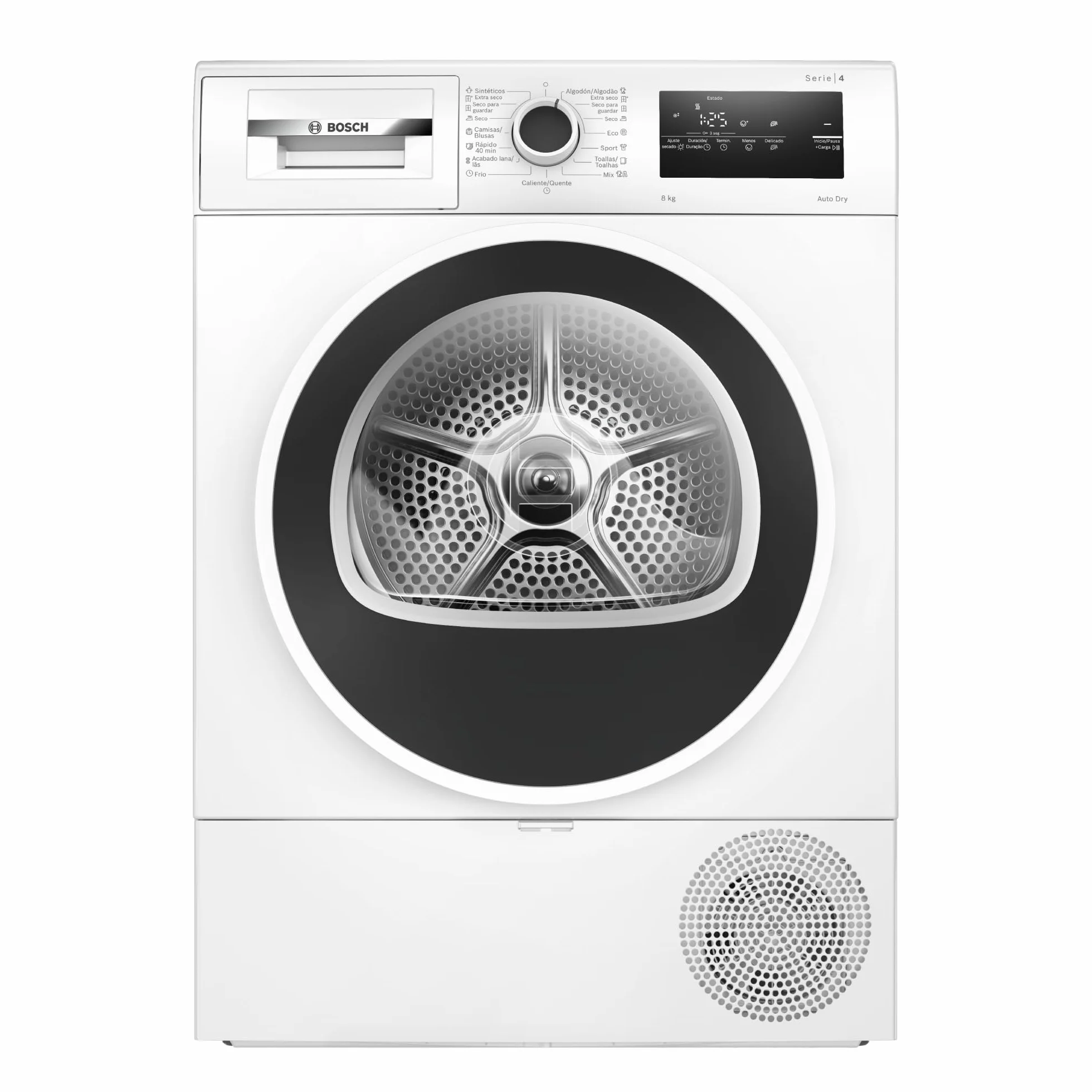 Bosch Secadora con bomba de calor 8 kg Serie 4 WTR85V00ES