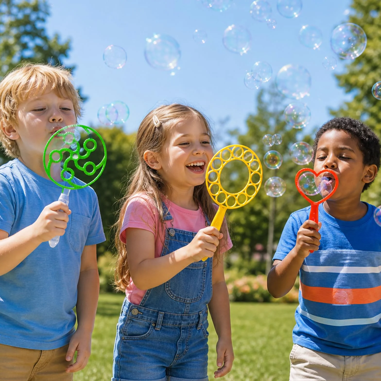 Juego de 31 burbujas de jabón para niños al aire libre