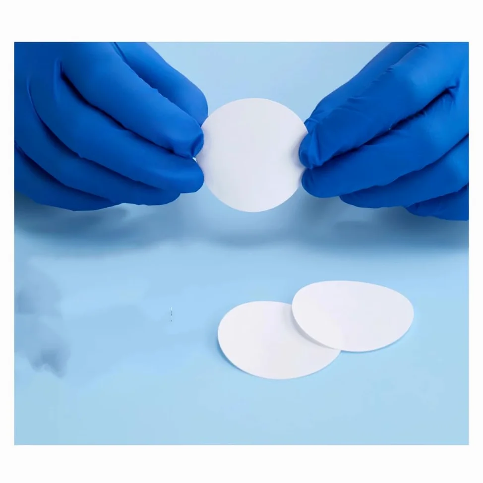 Membranas de filtro de PTFE hidrofóbicas de 50 Uds., politetrafluoroetileno resistente al agua y transpirable for uso en laboratorio(0.005mm D50mm)