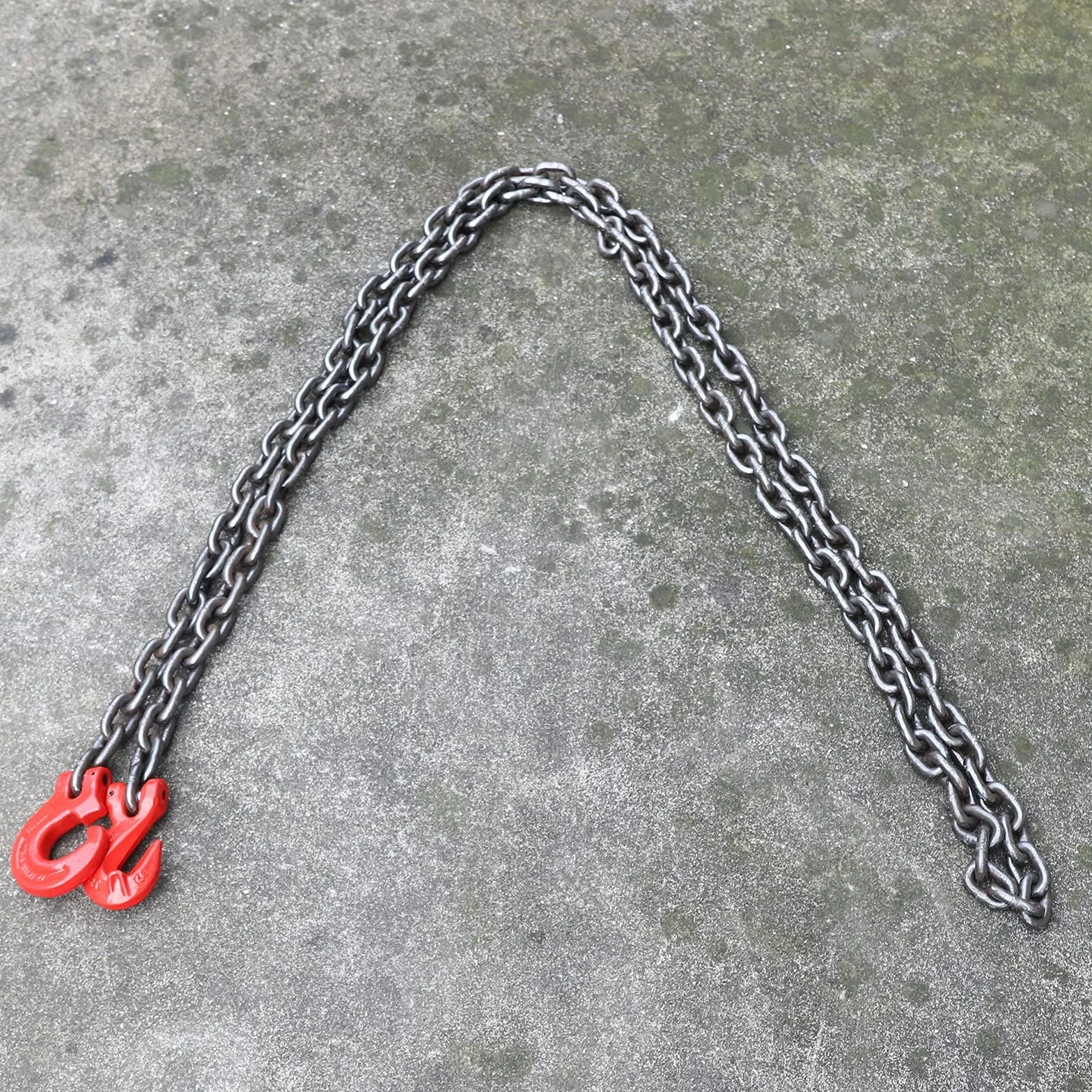 Cadena de tope 8 mm 2T 3 m resistente al desgaste