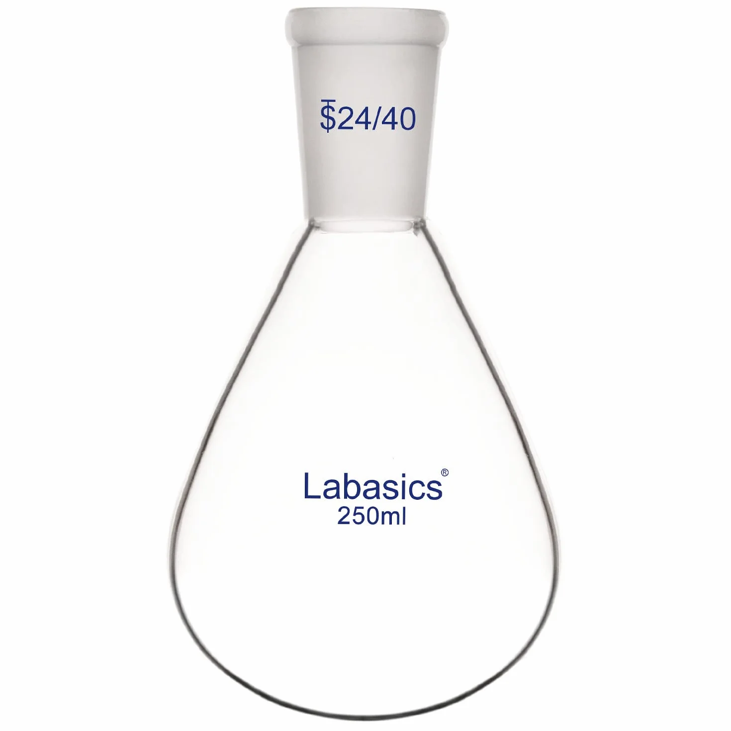 Labasics Kolba Borokrzemowa Jednoszyjna do Aparatu Rotacyjnego 24/40 250 ml