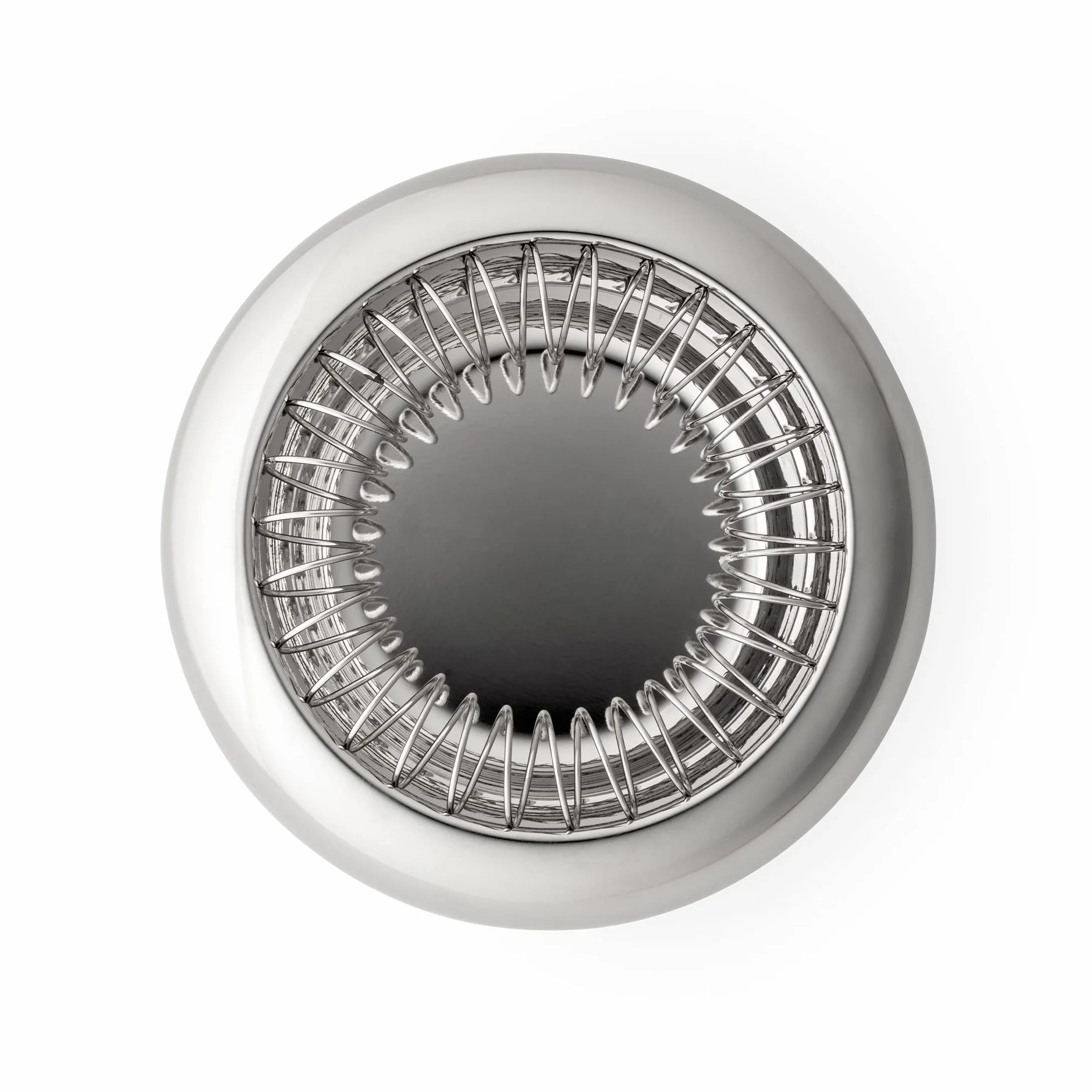 Alessi 7690 16 - Cenicero de acero, color plateado