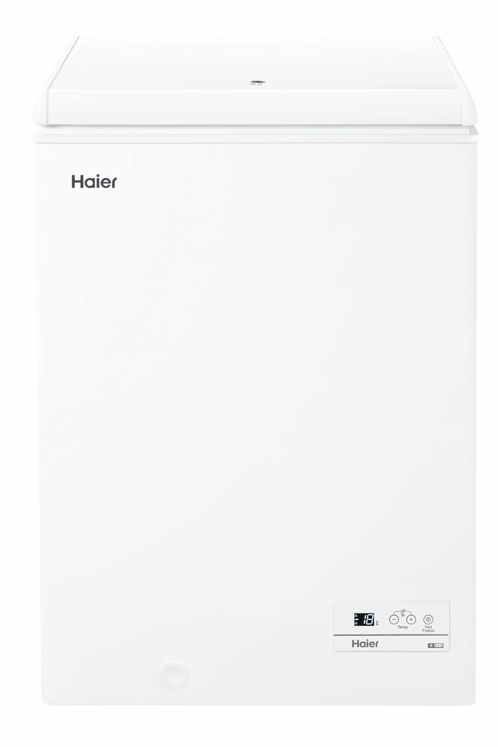 Haier HCE100E Congelador Horizontal 97 L Fast Freeze Display Digital Blanco
