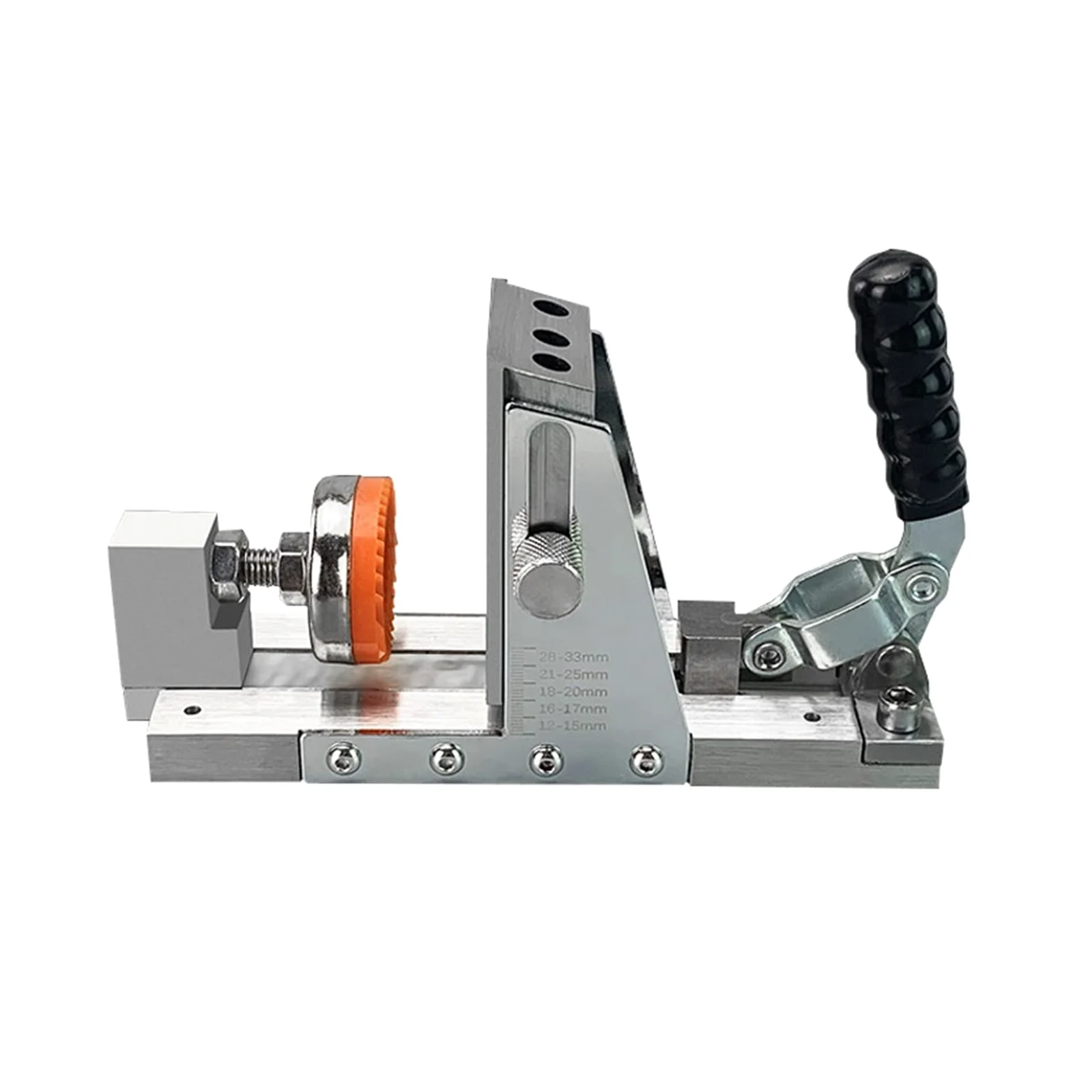 Micrómetro Digital, Kit de plantilla for agujeros bolsillo, brocas localizador oblicuos for carpintería, juego guía taladro ángulo 15 grados, perforador, herramientas DIY(SET 1)