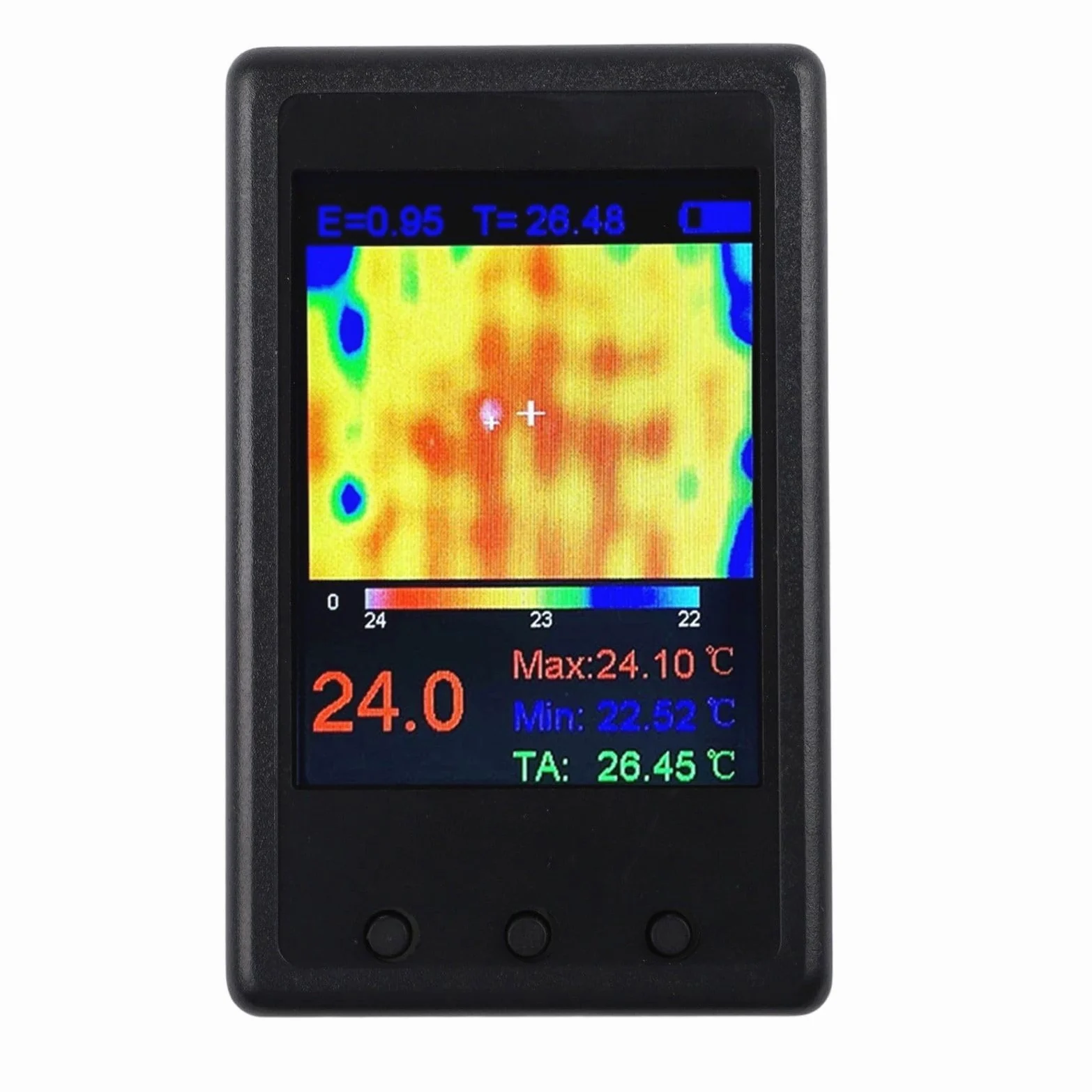 Termómetro infrarrojo portátil con pantalla LCD de 24 pulgadas -40C-300C con interfaz USB, placa de circuito para reparación de automóviles