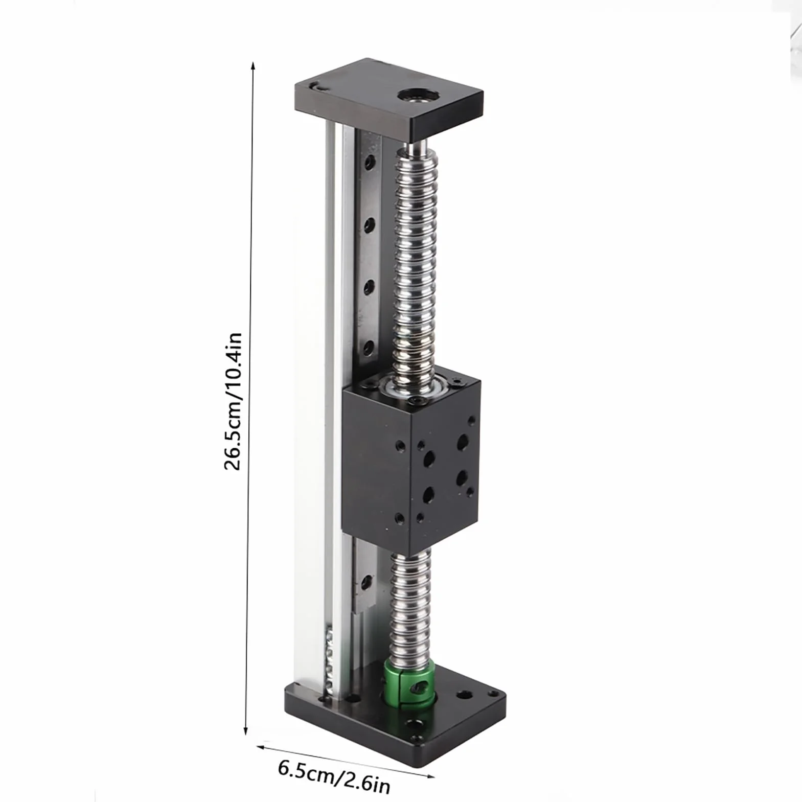 Etapa lineal de husillo de bolas, Mesa deslizante lineal de aluminio, Etapa de movimiento lineal de carrera de 150 mm, Guía de etapa lineal motorizada para mecanizado CNC