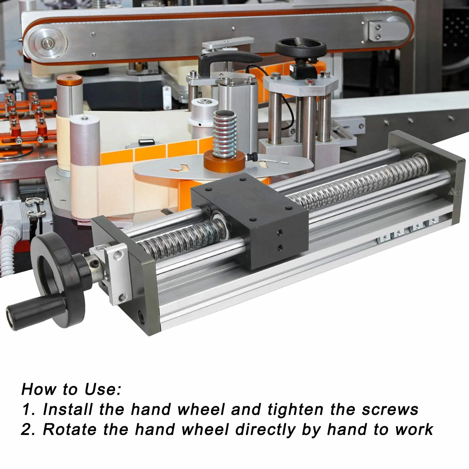 Mesa Deslizante de Guía Lineal, Escenario Lineal Deslizante de Control Manual para Escenario Lineal Deslizante(EBX1610)