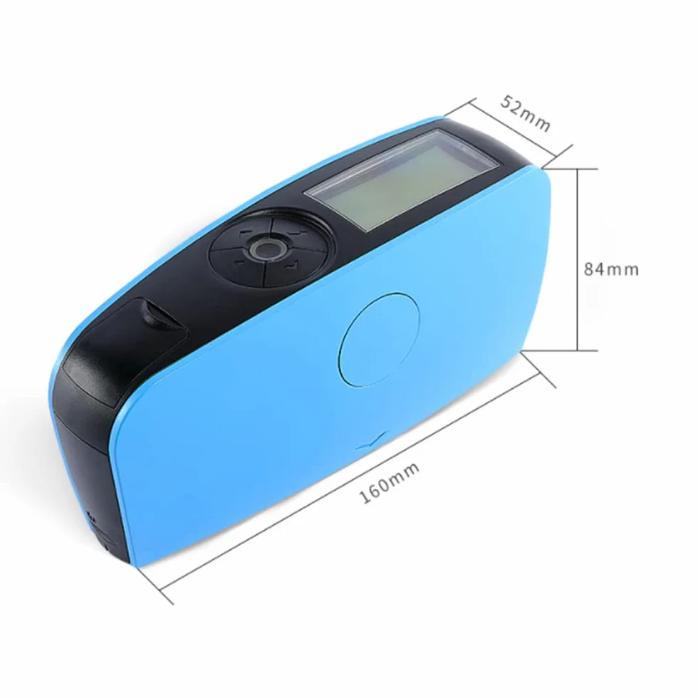 Medidor de Brillo 60 Grados Brillómetro 0-200GU Calibración Automática para Pinturas Tinta Cerámica Mármol