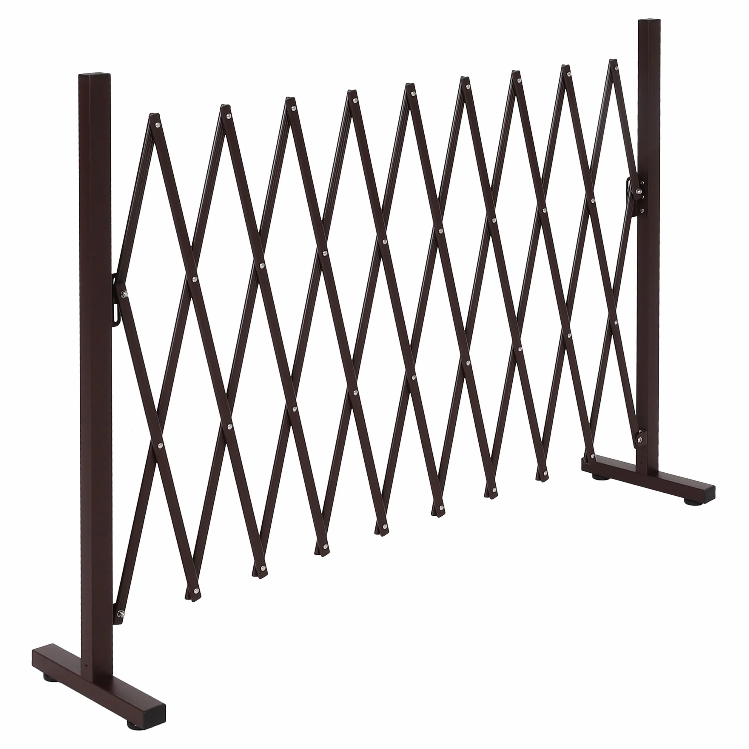 Rejilla de Seguridad Haeusler-Shop HWC-K56 Aluminio Extensible Orientable 103 x 36-265 x 31 cm Marrón