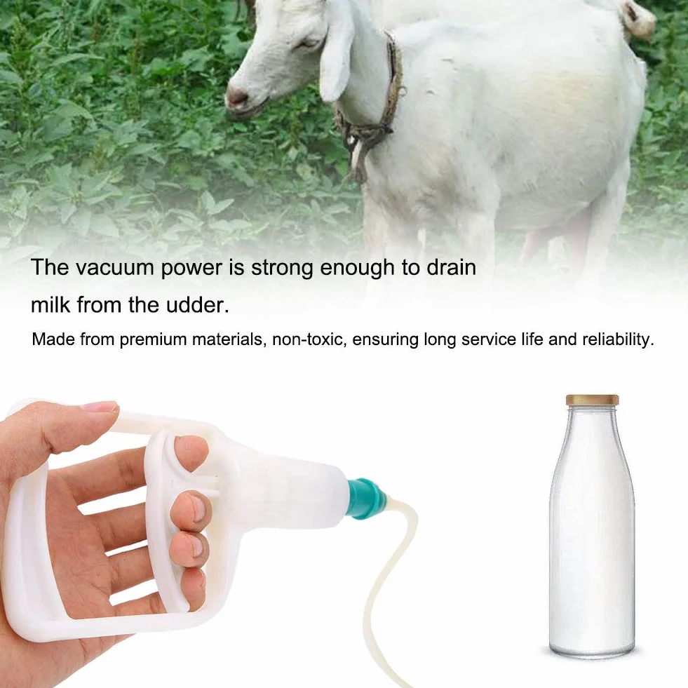 Máquina de ordeño, ordeñadora de cabras profesional para ordeñadora de vacas para ordeñadora manual de cabras(For sheep, black)