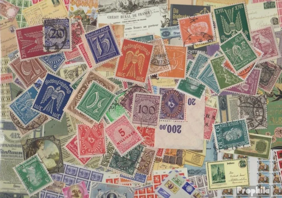 Prophila Collection alemán Imperio 50 Sellos 1872-1932 con dependencias