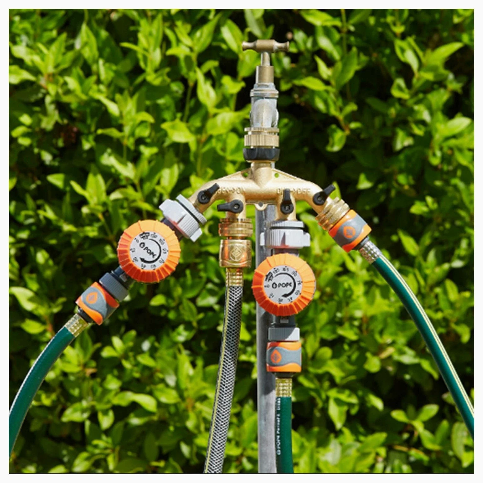 Accesorios de tubería latón, Accesorios Grifo Manguera 4 vías, colector válvula, Divisor, adaptadores, 1 Pieza, reparación Distribuidor Agua