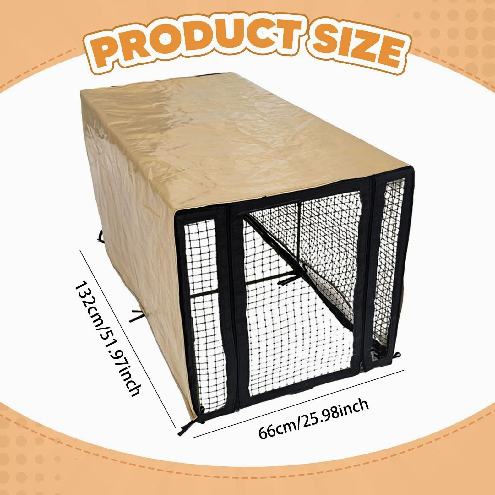 Gallinero Tipo, Resistente al Viento, de rápida instalación, con protección Solar, estaca de Suelo Estable, para Montar Mismo.