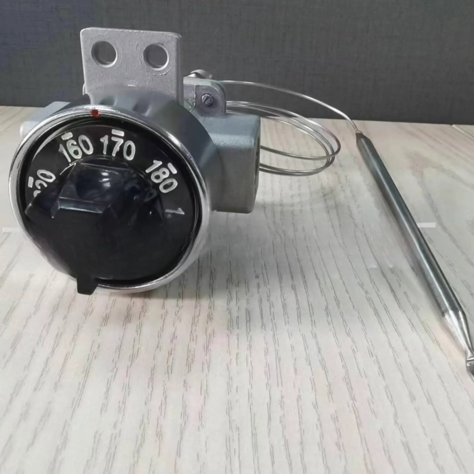 Válvula de gas ajustable, válvula de mariposa de acero inoxidable de alta presión para electrodomésticos de cocina con control de temperatura 100C a 220C Diseño de flujo unidireccional