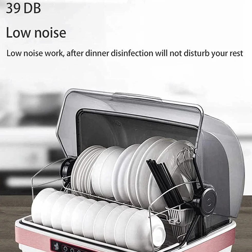 Mini Lavavajillas Portátil de Mesa para Apartamento Familiar